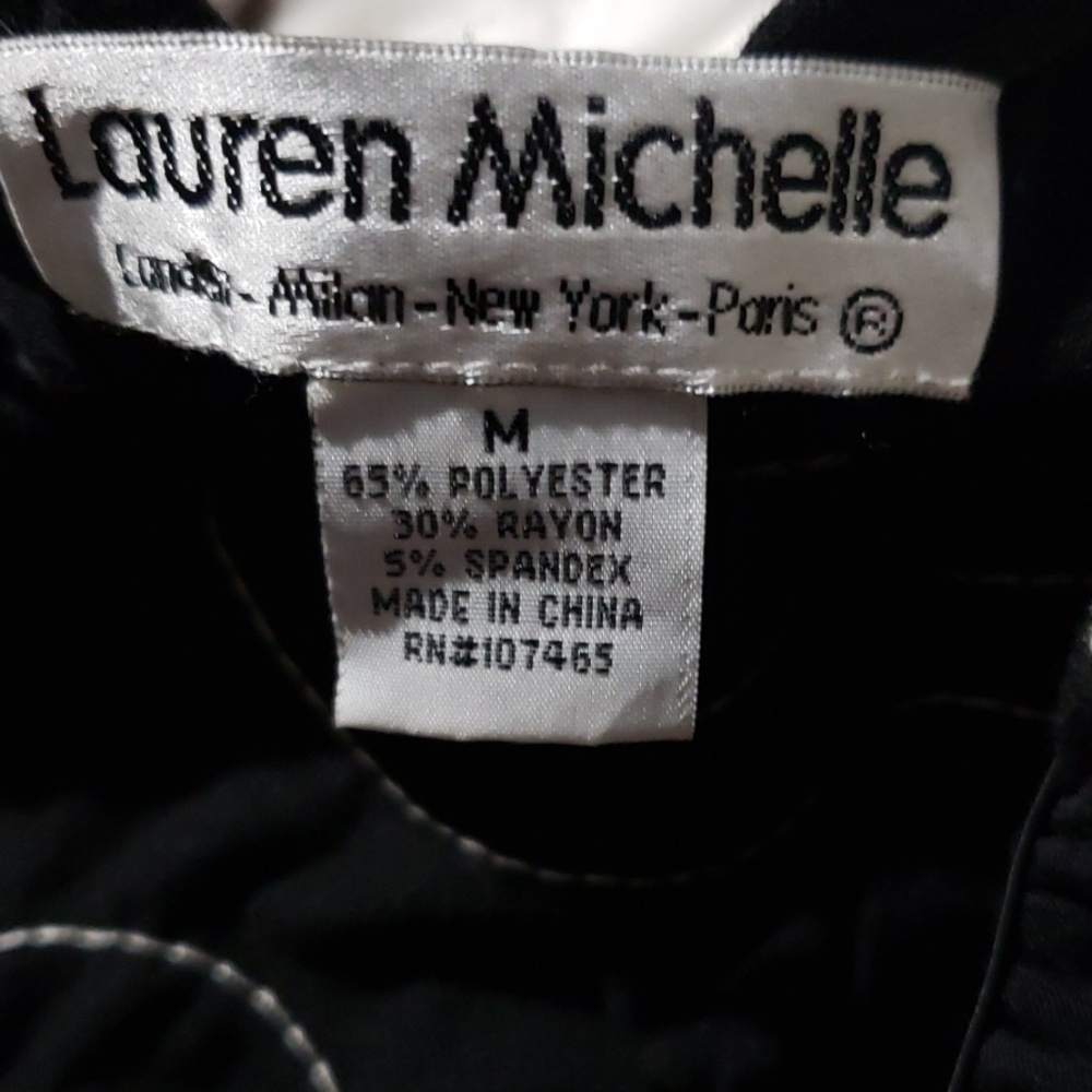 LAUREN MICHELLE TOP OFF SHOULDER SIZE MEDIUM - Picture 5 of 8